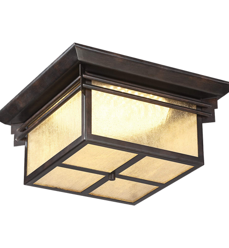 Hickory Point 15wide Led Outdoor Ceiling Light